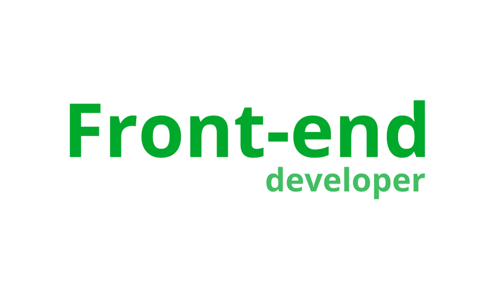 Front-end разработчик
